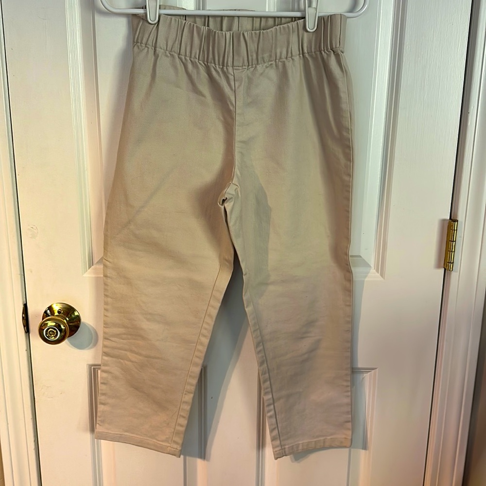 Soft Surroundings women’s petite small off-white capris